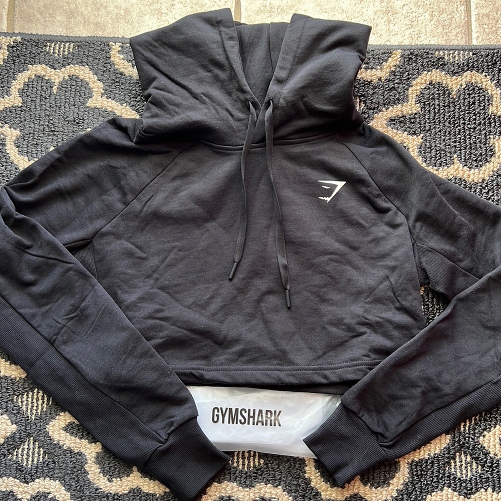 Brand new cropped Gymshark hoodie